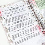 Diário De Oração Lettering Meditação e Devocional Semanal